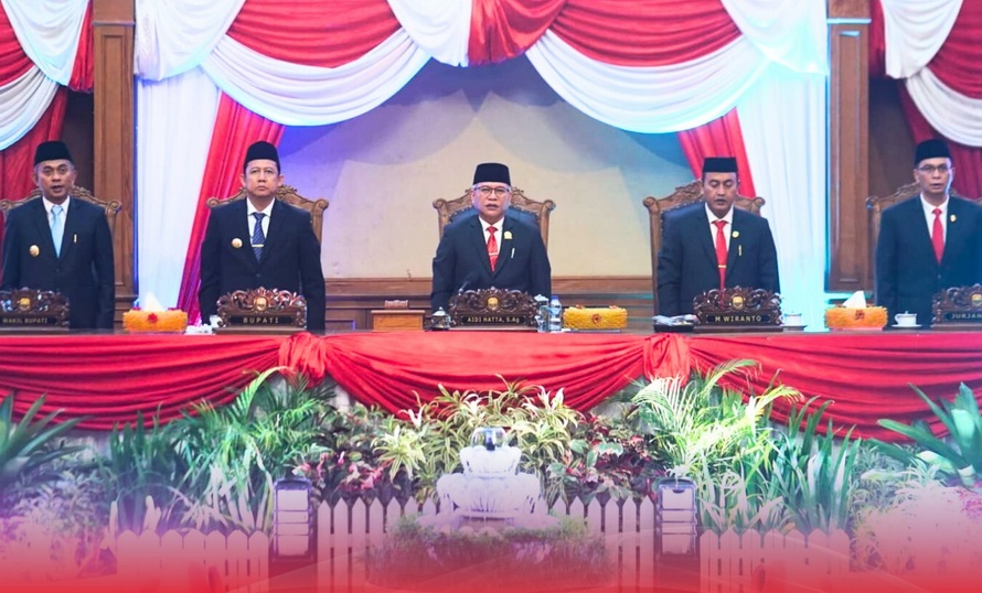 Bupati dan Wakil Bupati Muaro Jambi Hadiri Pidato Kenegaraan, Ini Harapannya untuk Daerah