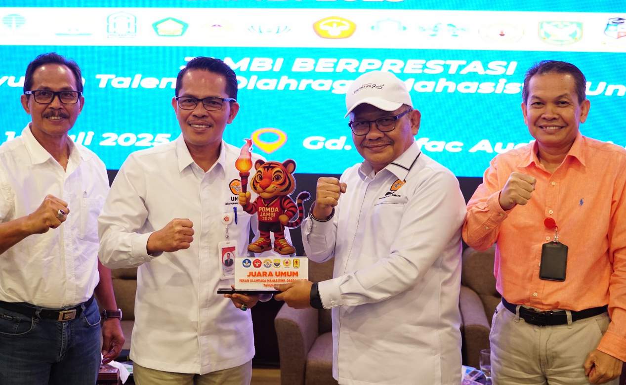 UNJA Tutup POMDA Jambi 2025, Atlet Mahasiswa Ukir Prestasi Cemerlang