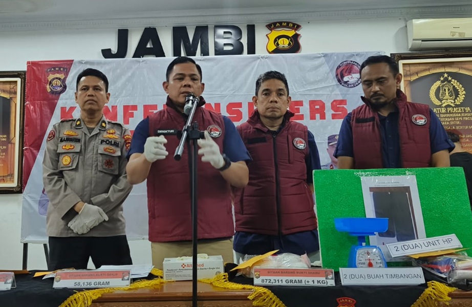 Kenalan di Penjara, Warga Muaro Jambi Ini Akhirnya Jadi Pengedar Narkoba di Jambi Hingga Akhirnya Ditangkap