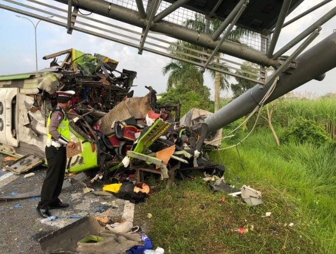 Imbas Kecelakaan Maut di Tol Mojokerto-Surabaya, Supir Bus Berpotensi Jadi Tersangka 