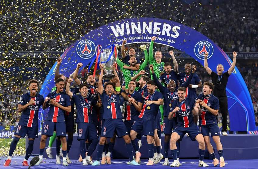 Tanpa Ampun! PSG Juara Liga Champions Usai Bantai Inter Milan di Final 5-0
