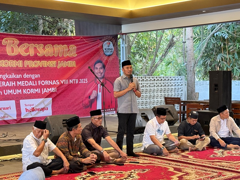 Salut! Edi Purwanto Rogoh Kocek Pribadi Rp100 Juta, Pegiat KORMI Jambi Banjir Bonus