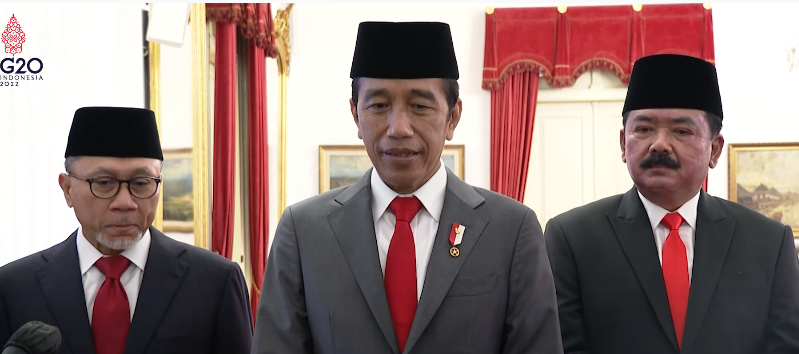 Jokowi Lantik Menteri dan Wakil Menteri, Ini Nama-namanya