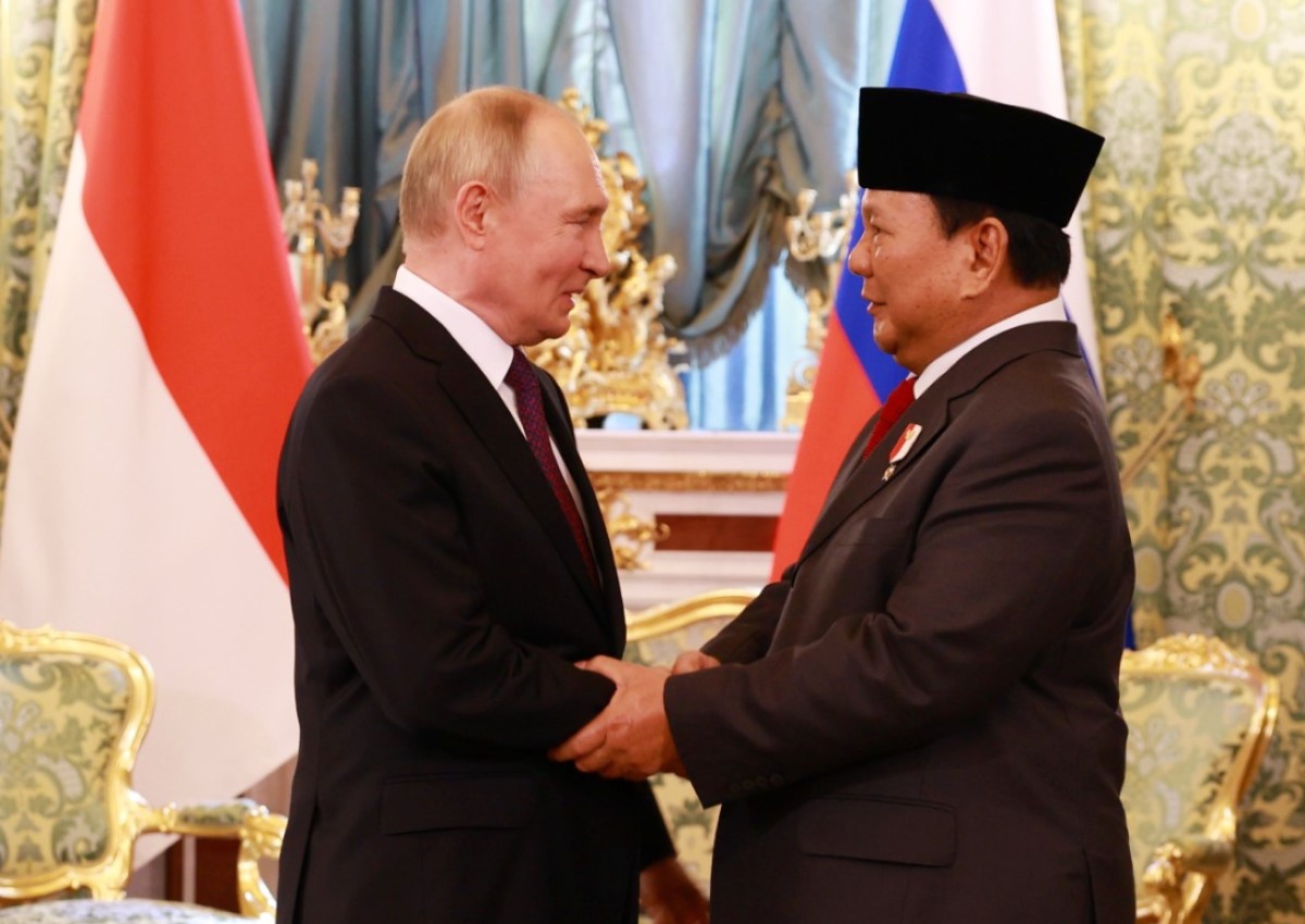 Sampaikan Salam Jokowi, Prabowo Bertemu Presiden Rusia Vladimir Putin, Bahas Penguatan Kerja Sama 