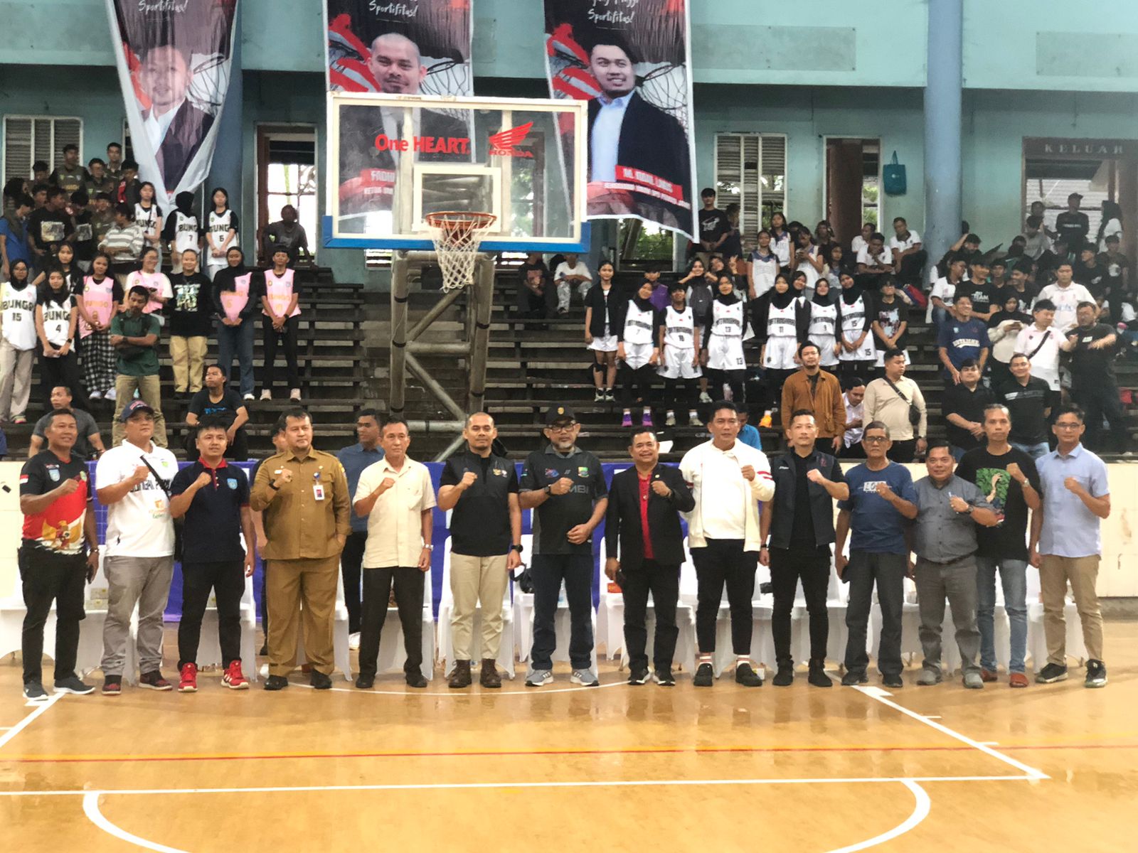 Sekda Sudirman Buka Kejurprov Bola Basket 2025, Targetkan Atlet Jambi Tembus PON 2026