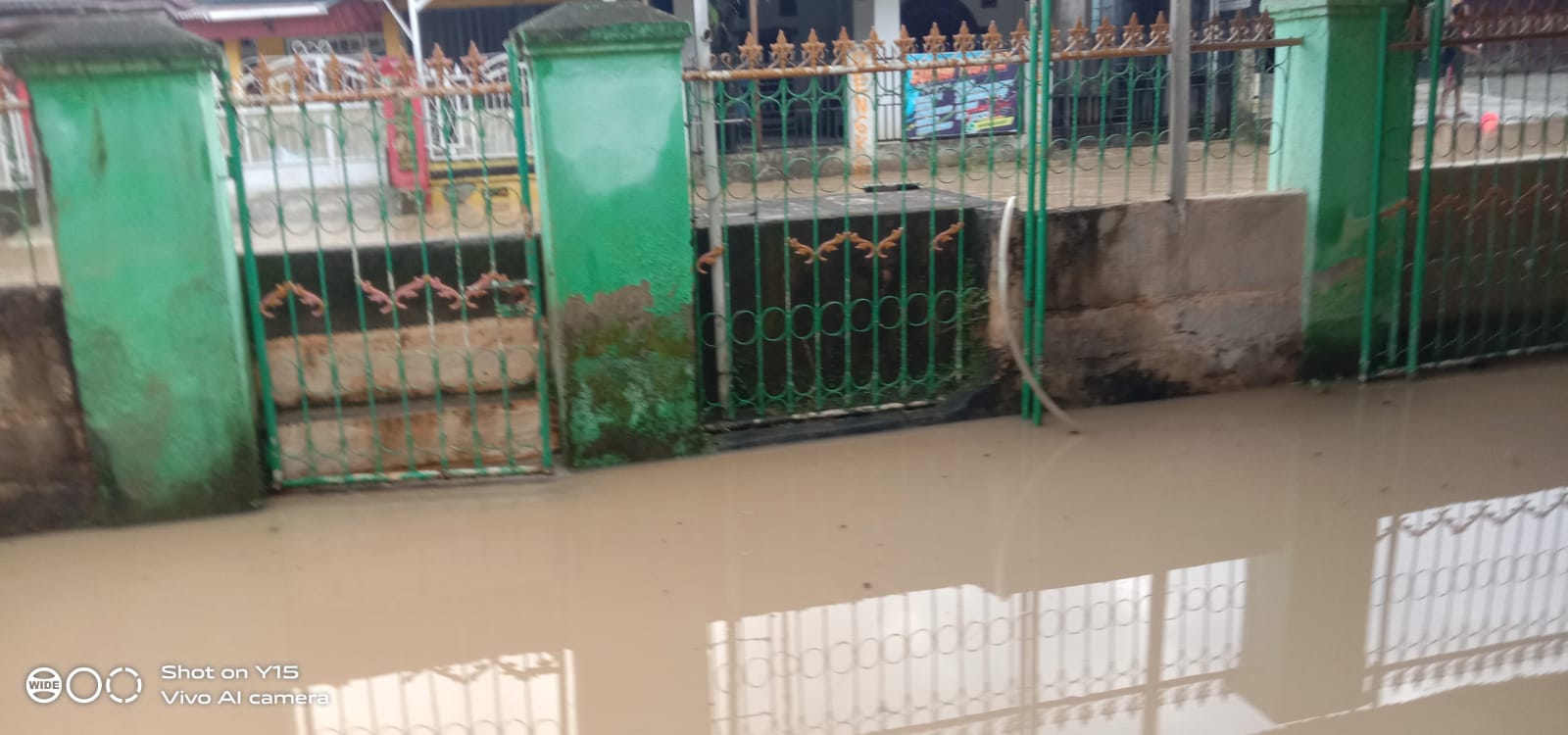 Banjir Kembali Landa Kerinci, Akses Jalan di Kecamatan Depati Tujuh Lumpuh