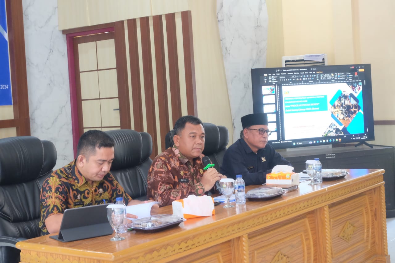 Sekda Muaro Jambi Budhi Hartono Pimpin Rakor Percepatan Penghapusan Kemiskinan Ekstrem