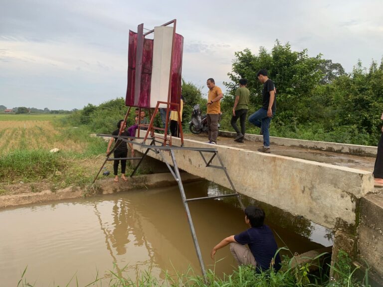 Tim Pengabdian Dosen FST UNJA, Berikan Teknologi Sistem Irigasi Tenaga Angin Bagi Masyarakat Olak Kemang