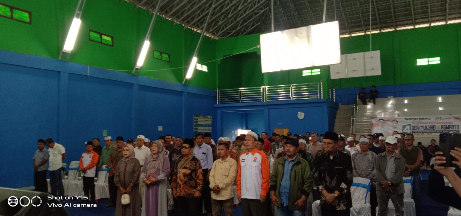 Kukuhkan Tim Pemenangan Deras Optimis Menang 