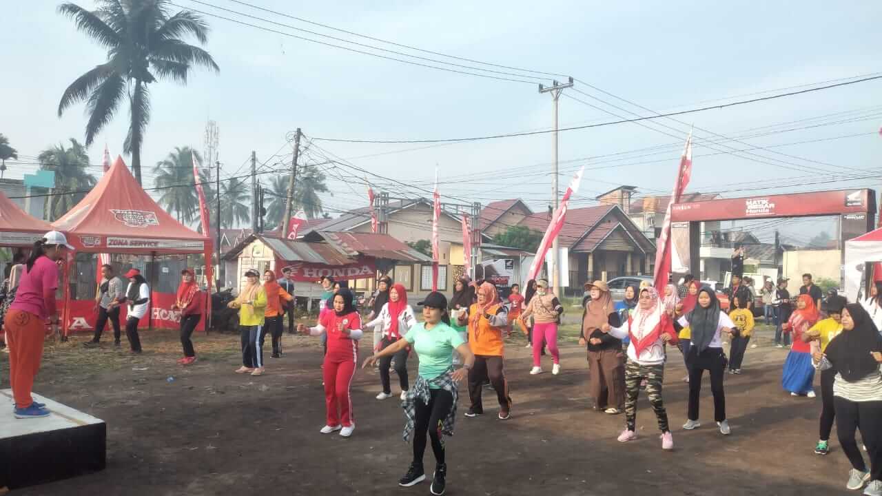 Honda AT Family Day, Penuhi Ekspektasi Pecinta Motor Matic di Jambi