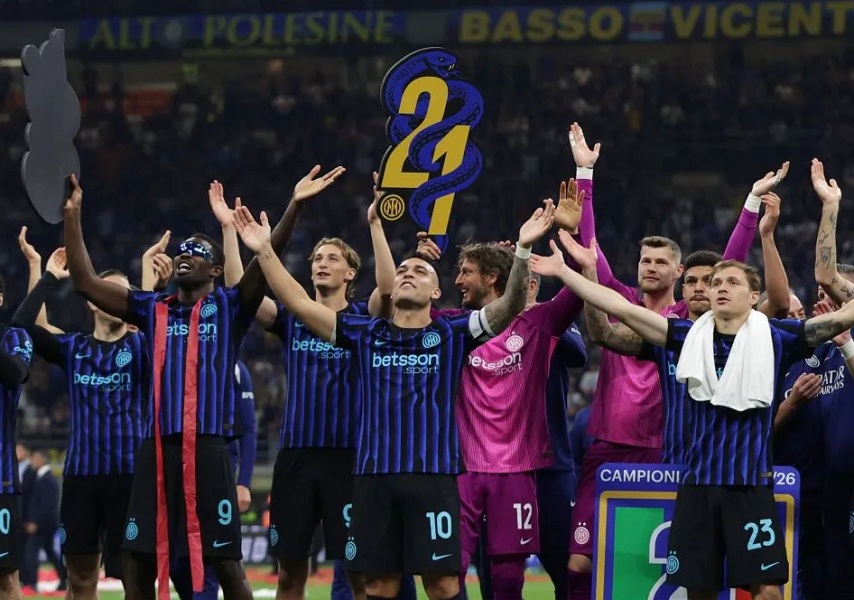 Inter Milan Kunci Gelar Serie A! Bekuk Parma 2-0, Napoli Tak Berkutik