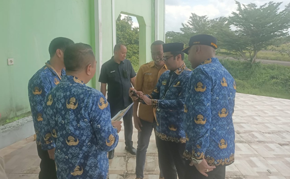 Persiapan Porprov 2028, Ketua KONI Tebo Tinjau Stadion SMB 