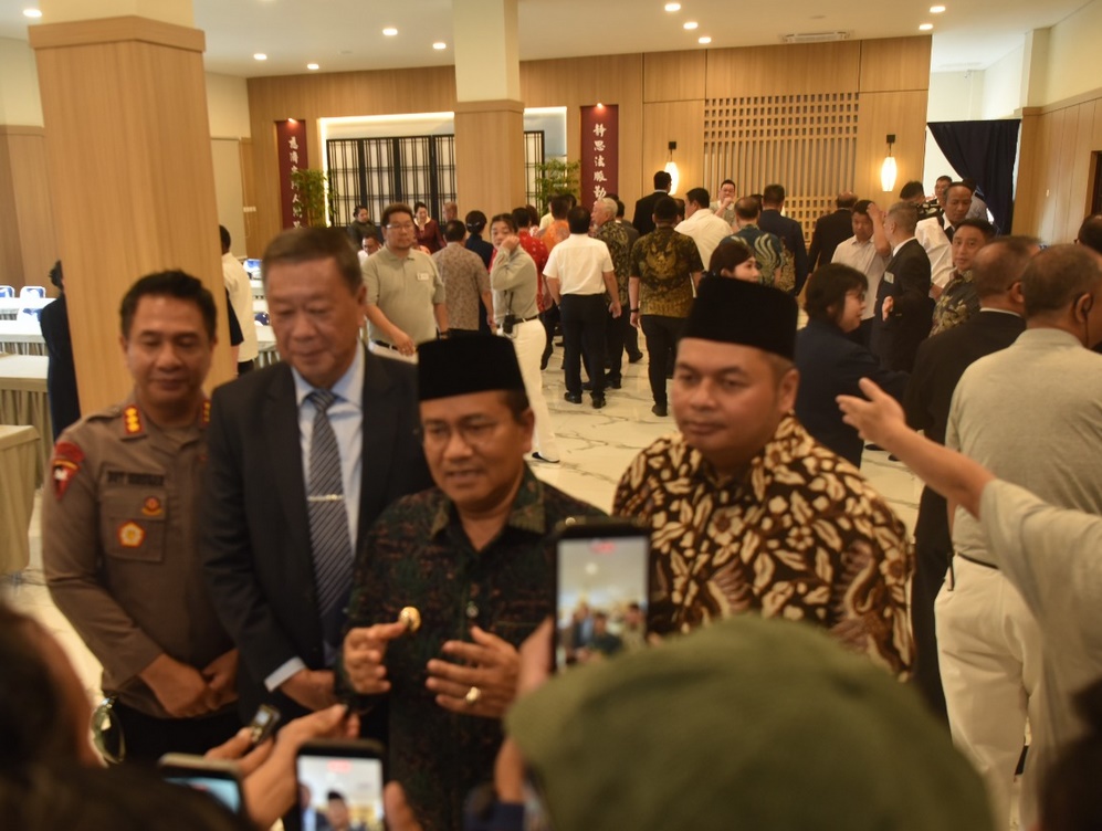 Maulana Hadiri Peresmian Kantor Buddha Tzu Chi Jambi, Dorong Kolaborasi Program Sosial