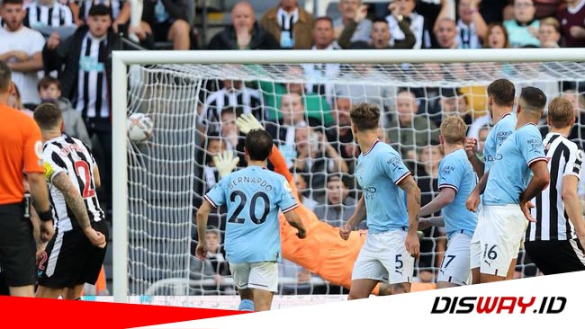 Nyaris Kalah, Manchester City Harus Puas Bermain Imbang Kontra Newcastle