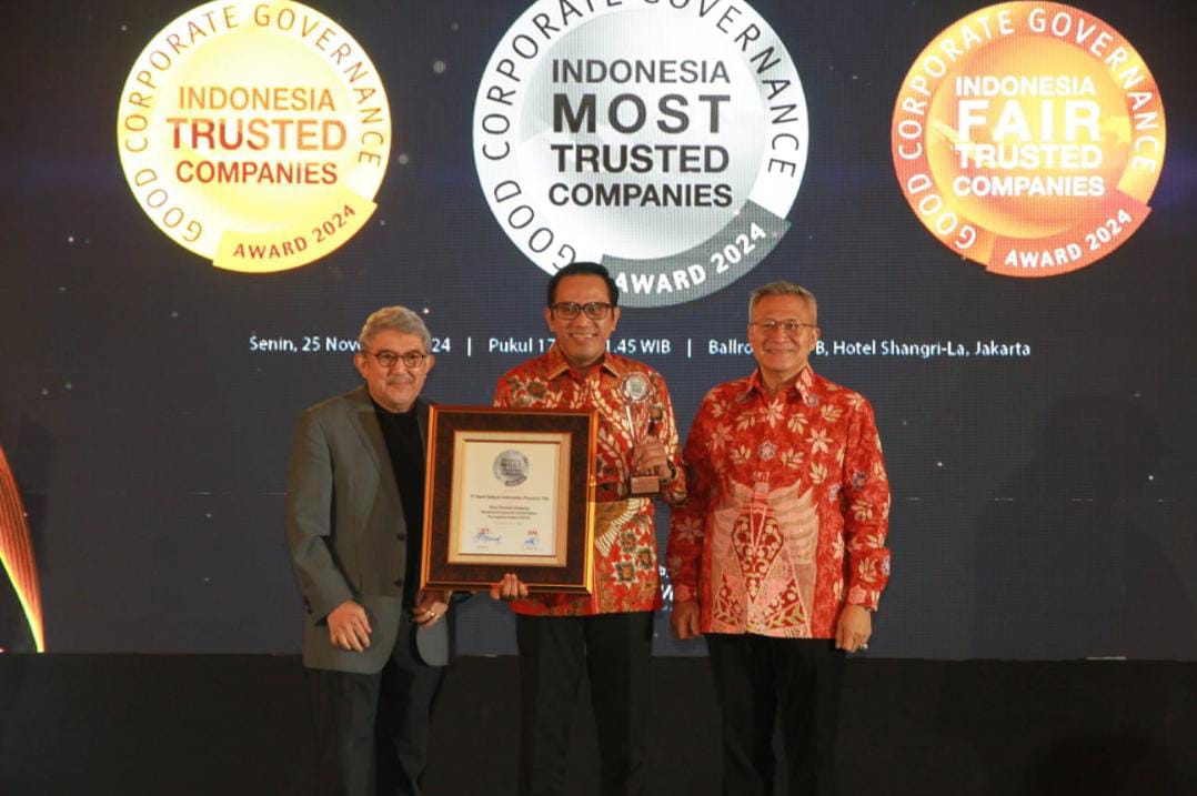 Unggul Dalam Tata Kelola, BRI Dinobatkan Sebagai The Most Trusted Company 2024