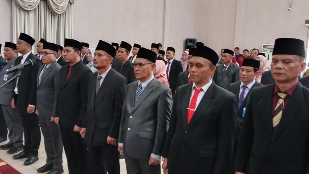 Catet! Ini Nama-nama Pejabat Eselon II, III dan IV Pemkab Muaro Jambi yang Dilantik BBS