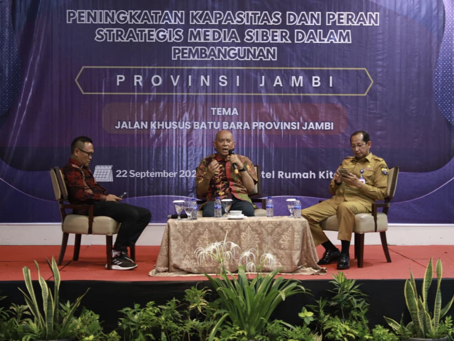 Pemprov dan Perusahaan Tambang Bicara Jalan Khusus Dalam Diskusi Bersama SMSI Jambi