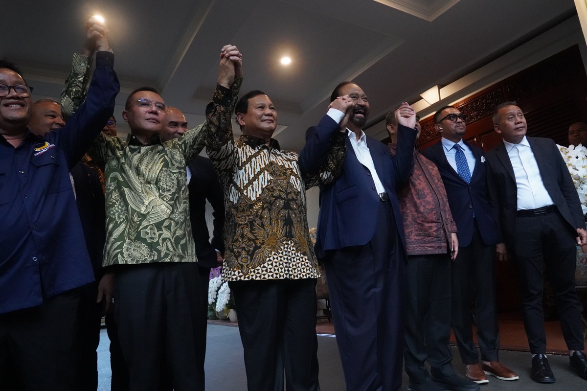 Ketua Umum Partai NasDem Surya Paloh Nyatakan Dukungannya untuk Pemerintahan Prabowo-Gibran
