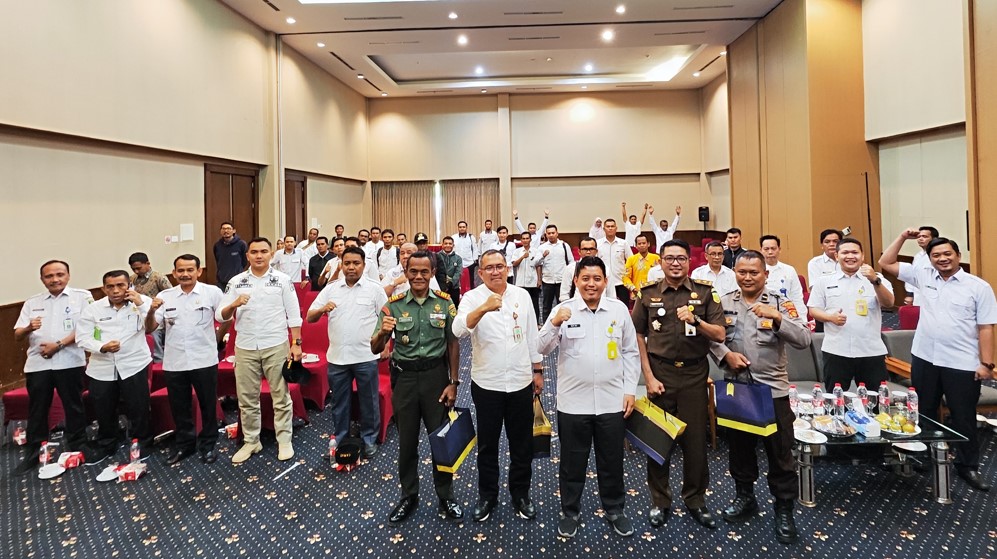 BPN Bungo Penguatan Kolaborasi 4 Pilar PTSL 2023 di Kabupaten Bungo