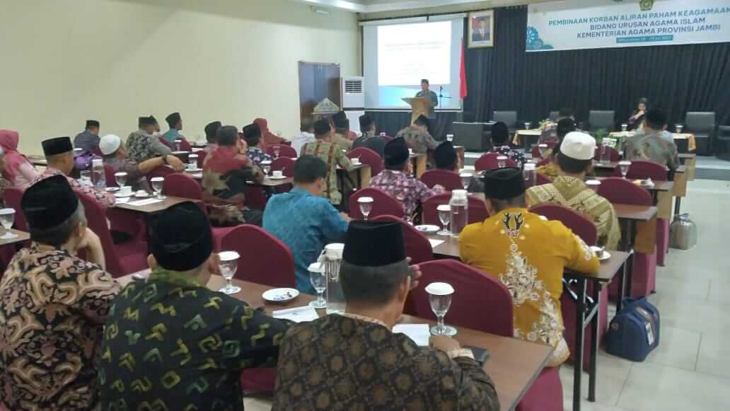 Antisipasi Paham Menyimpang, Kemenag Provinsi Jambi Gelar Pembinaan Korban Aliran Paham Keagamaan Islam