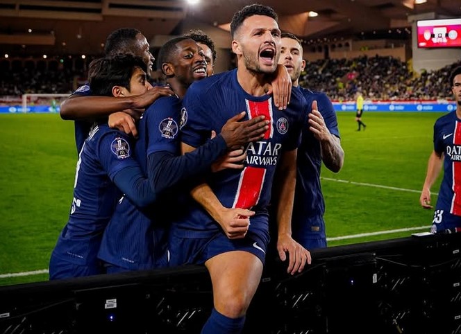 PSG Mantapkan Posisi di Puncak Klasemen Ligue 1 Usai Kalahkan AS Monaco 4-2