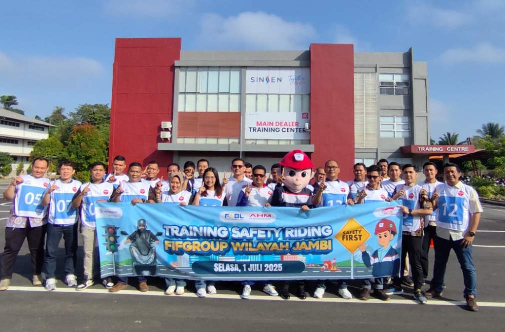 Sinsen Terus Galakkan Kampanye 'Cari_aman Saat Naik Motor' Kepada Masyarakat Jambi