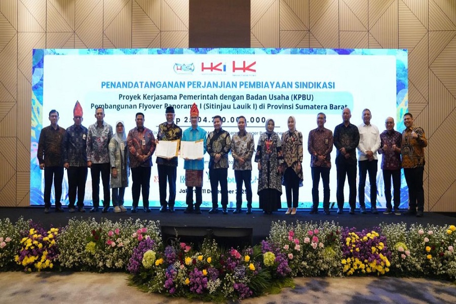 BRI Kucurkan Pembiayaan Sindikasi Rp2,2 Triliun untuk Flyover Sitinjau Lauik di Sumbar