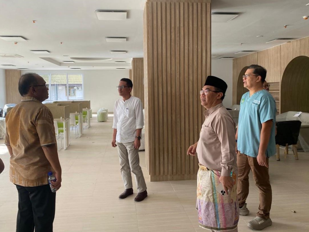 Rektor UNJA Lakukan Tour Gedung, Pastikan Kesiapan Sarana Prasarana