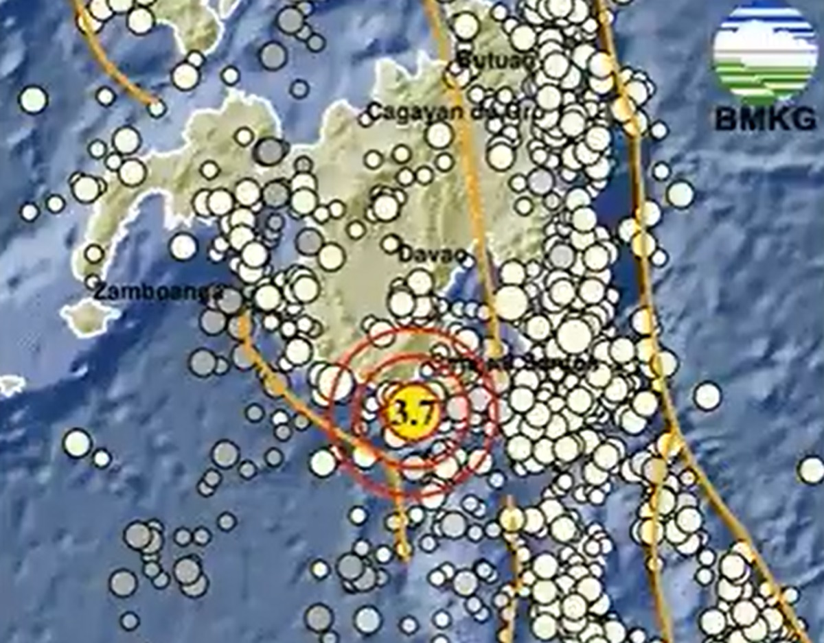 Dini Hari Tadi, Gempa M 3,7 Guncang Kepulauan Sangihe, Sulut 