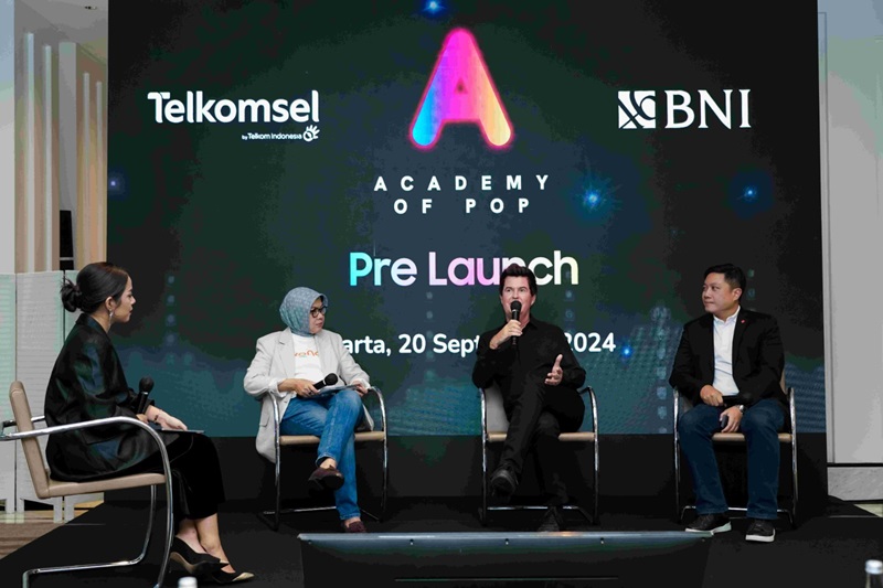 Telkomsel Dukung Ajang Pencarian Bakat Kelas Dunia Academy of Pop