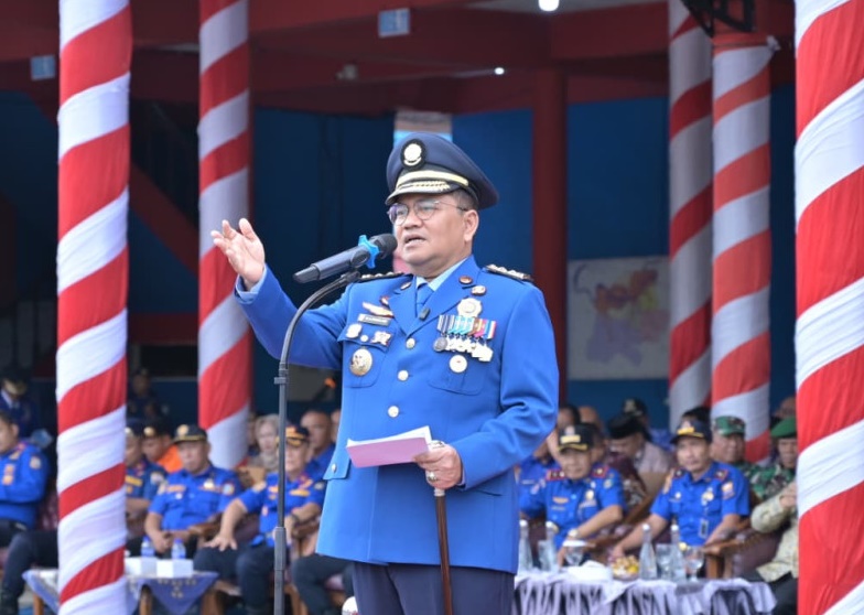 Pemkot Jambi Resmi Kukuhkan Relawan Pemadam Kebakaran, Maulana Tegaskan Komitmen Kota Tangguh Hadapi Bencana