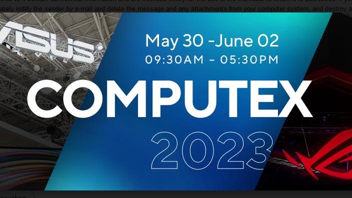 ASUS Kembali Hadir dalam Computex 2023 dengan Teknologi Canggih dan Solusi Berkelanjutan