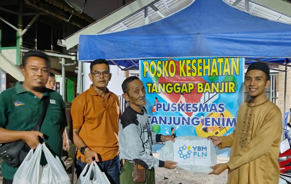 Respon Cepat YBM PLN UID S2JB di Tanjung Enim dan Baturaja Pasca Bencana Banjir