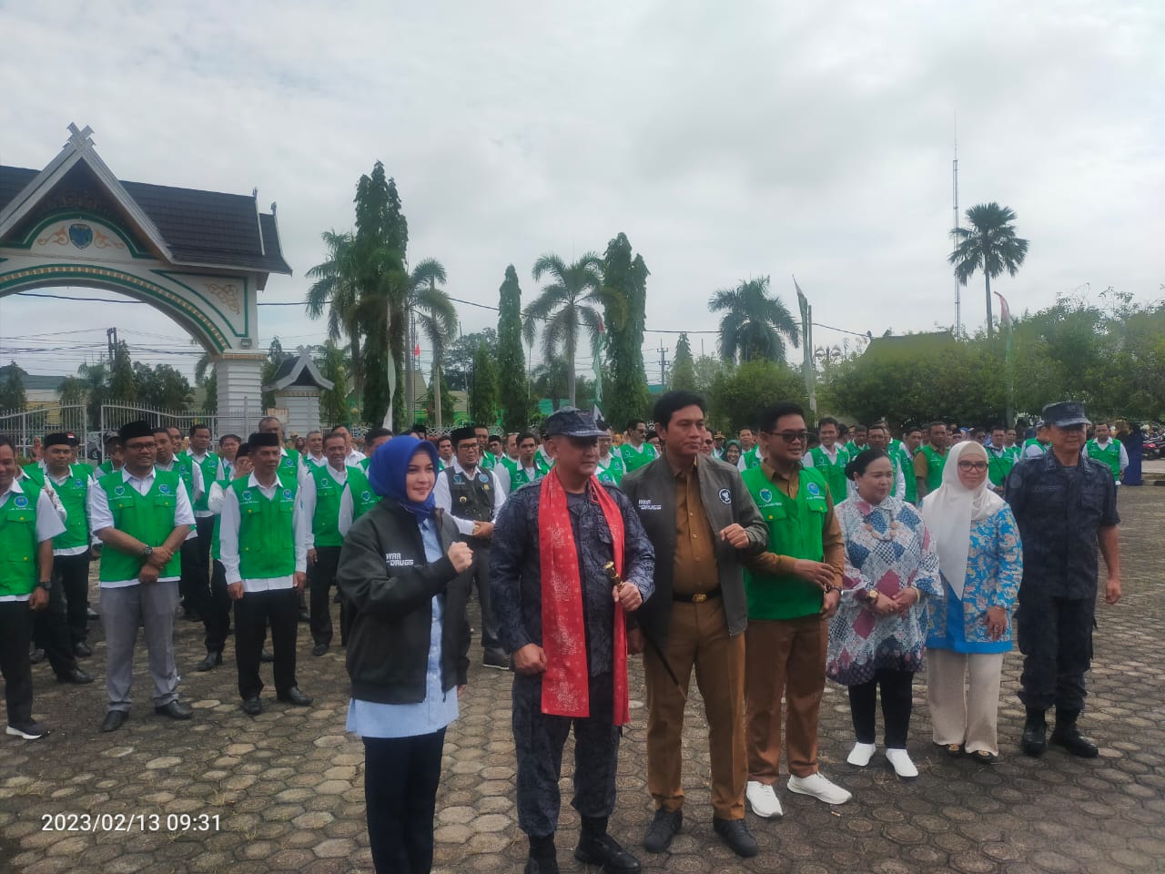 Bupati Fadhil Arief Deklarasi Desa Bersinar, Minta Masyarakat Jauhi Narkoba
