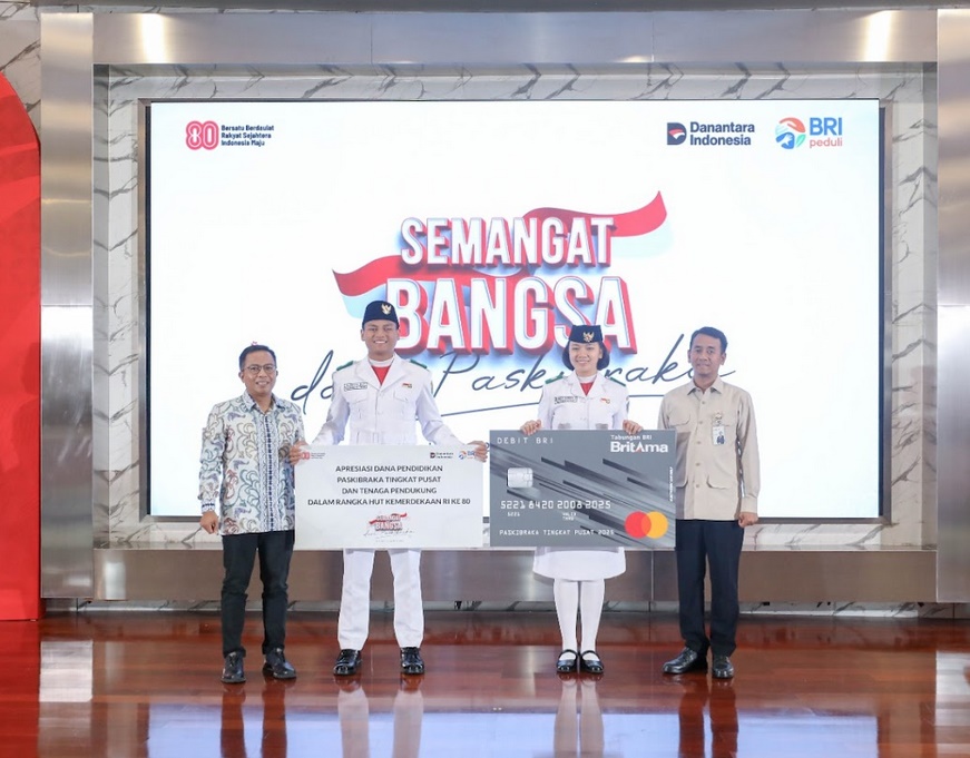 Semangat Nasionalisme, 15 Tahun Berturut Turut BRI Berikan Apresiasi Anggota Paskibraka