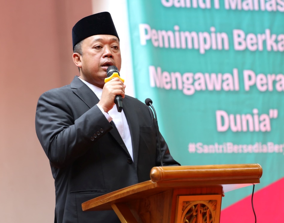 Menteri Nusron Harapkan Santri Masuk ke Dalam Panggung Nasional
