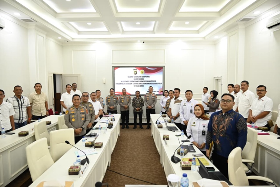 Datangi Polda Jambi, Kompolnas Lakukan Klarifikasi atas Saran dan Keluhan Masyarakat