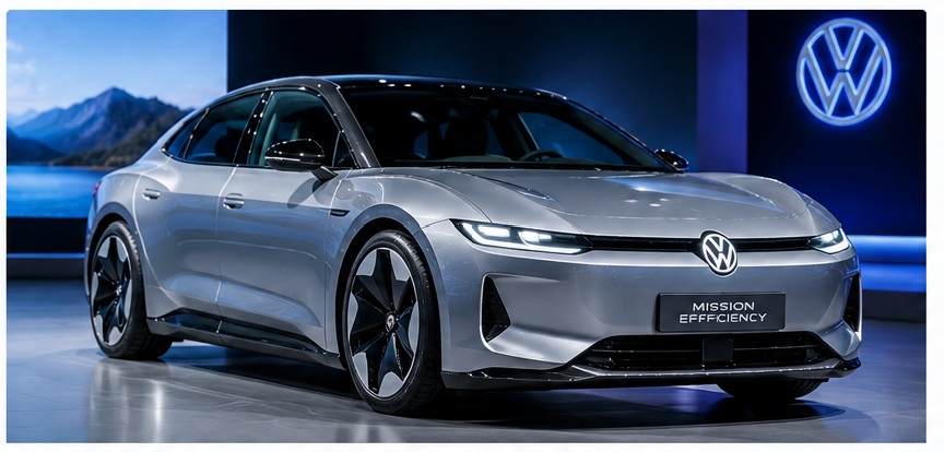 Volkswagen Mission Efficiency Jadi Mobil Listrik Paling Hemat, Cuma Butuh 6,48 kWh per 100 Km - https://jambiindependent.disway.id/