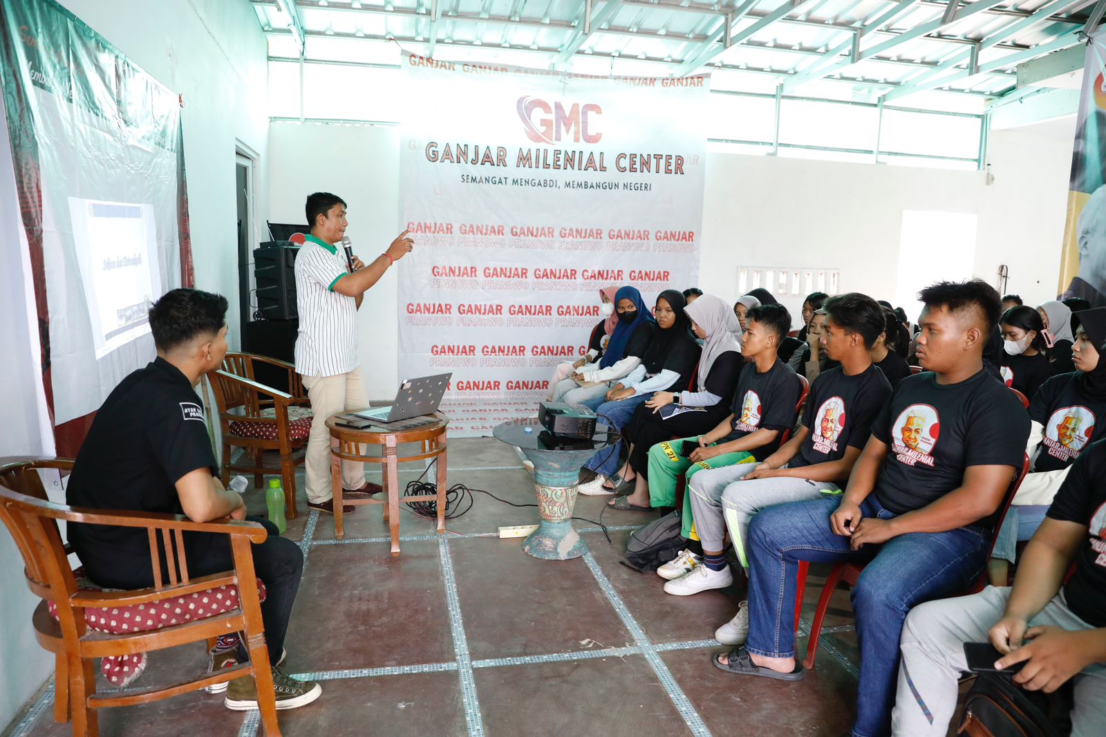 Ganjar Milenial Gelar Try Out Latihan soal Tes Seleksi CPNS di Jambi