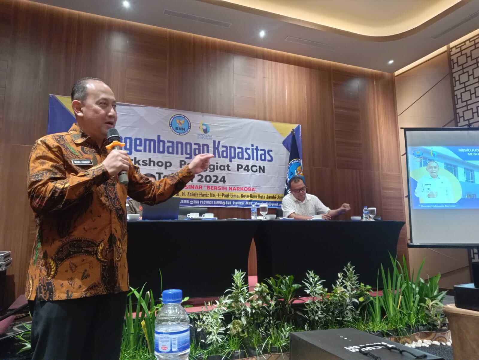 Rangkul Instansi Perangi Narkotika,   BNN Provinsi Jambi Gelar Bimtek Pengembangan Kapasitas P4GN