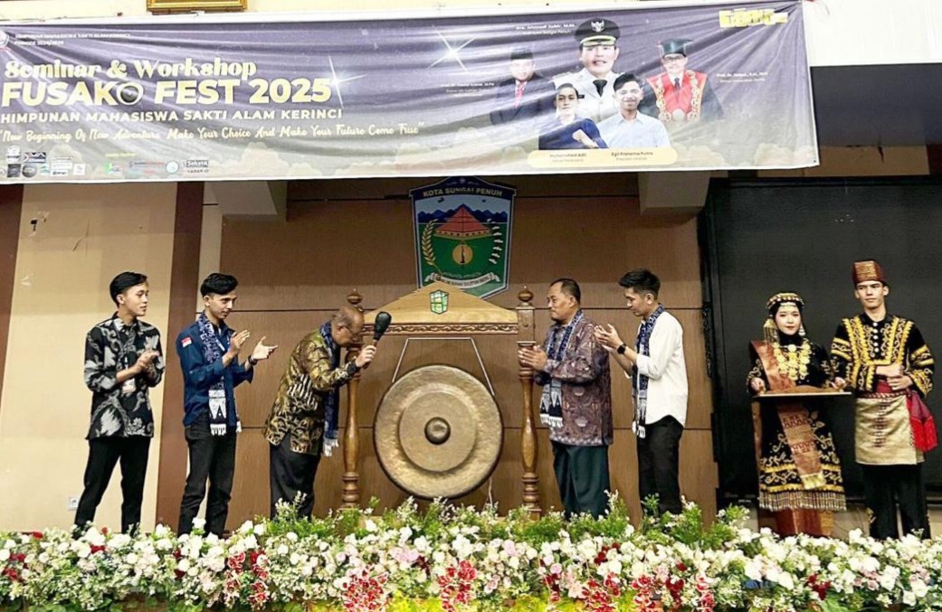 Kolaborasi UNJA dan HIMSAK Hadirkan Fusako Fest 2025, Menginspirasi Generasi Muda Kerinci