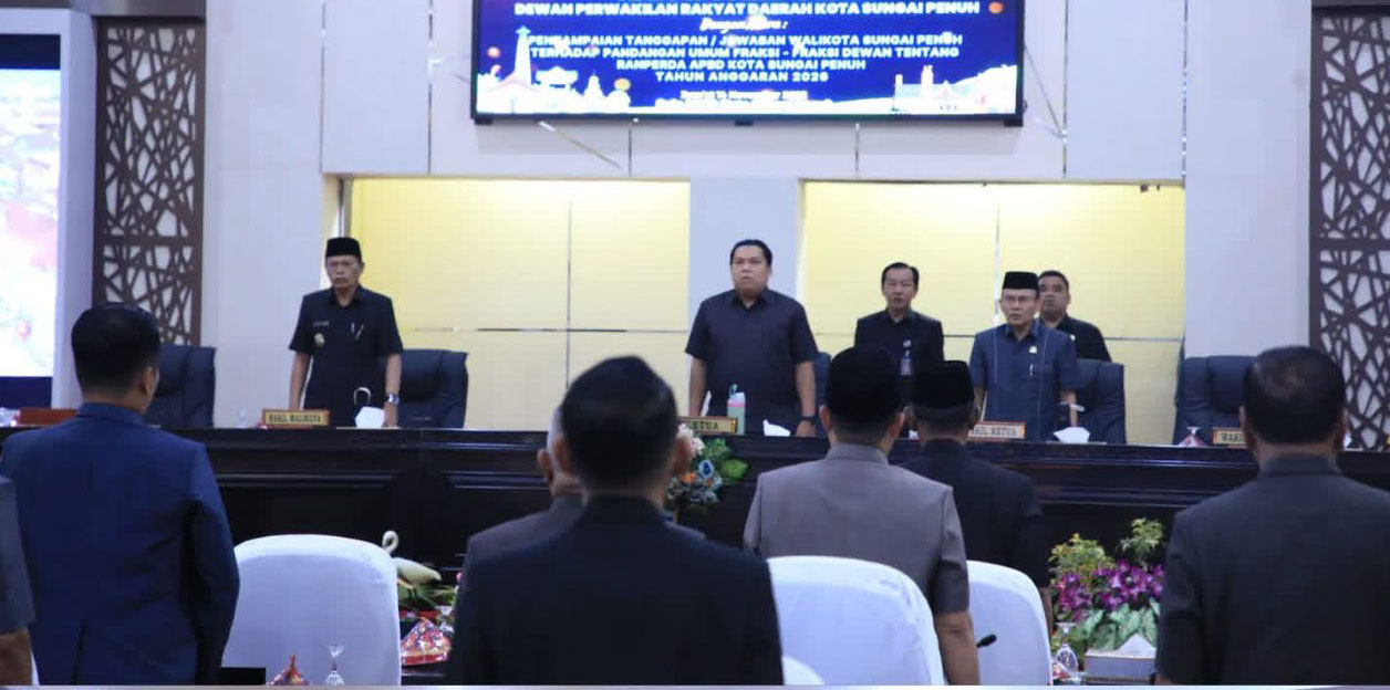 Penyampaian Tanggapan Walikota terhadap Pandangan Umum Fraksi-Fraksi Dewan atas Ranperda APBD 2026