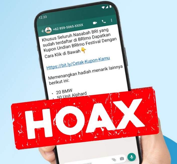 BRI Imbau Masyarakat Waspada Bahaya Klik Tautan Palsu