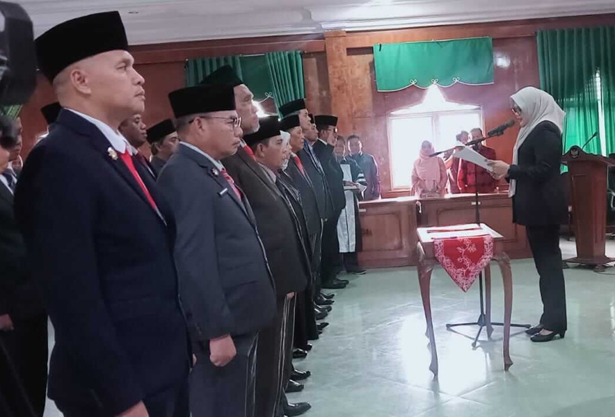 Baca! Ini Nama-nama 19 Pejabat Eselon II yang Dilantik Bupati Tanjab Timur Dillah Hikmah Sari