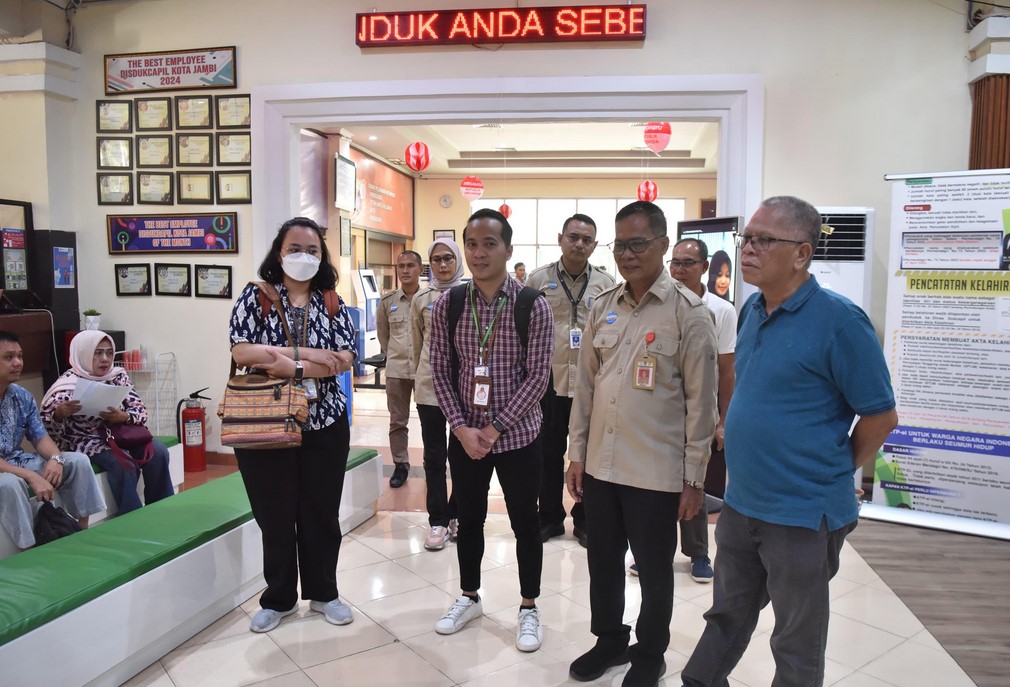 Tim Visitasi Kemen PAN-RB Apresiasi Dinas Dukcapil Kota Jambi Berikan Layanan Publik