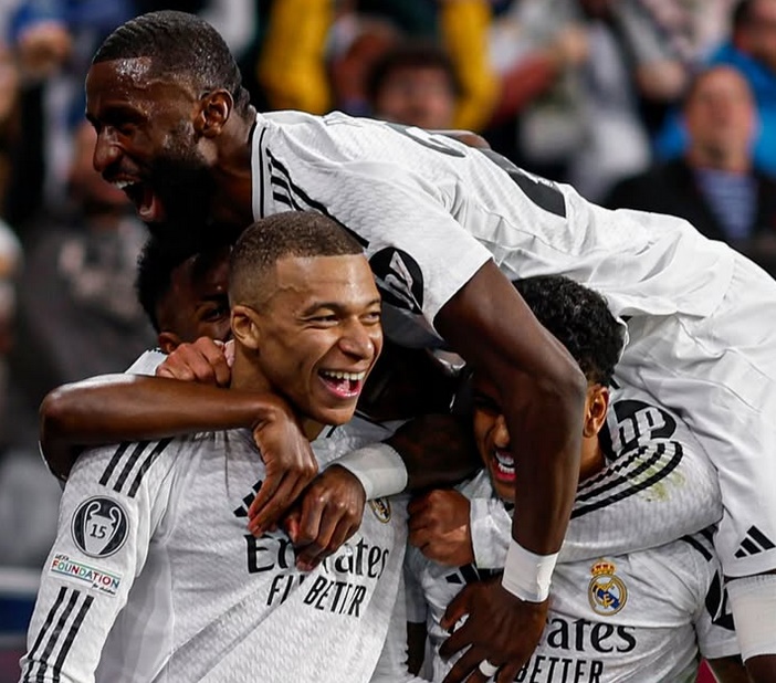 Mbappé Hattrick, Real Madrid Bungkam Man City 3-1 di Liga Champions!