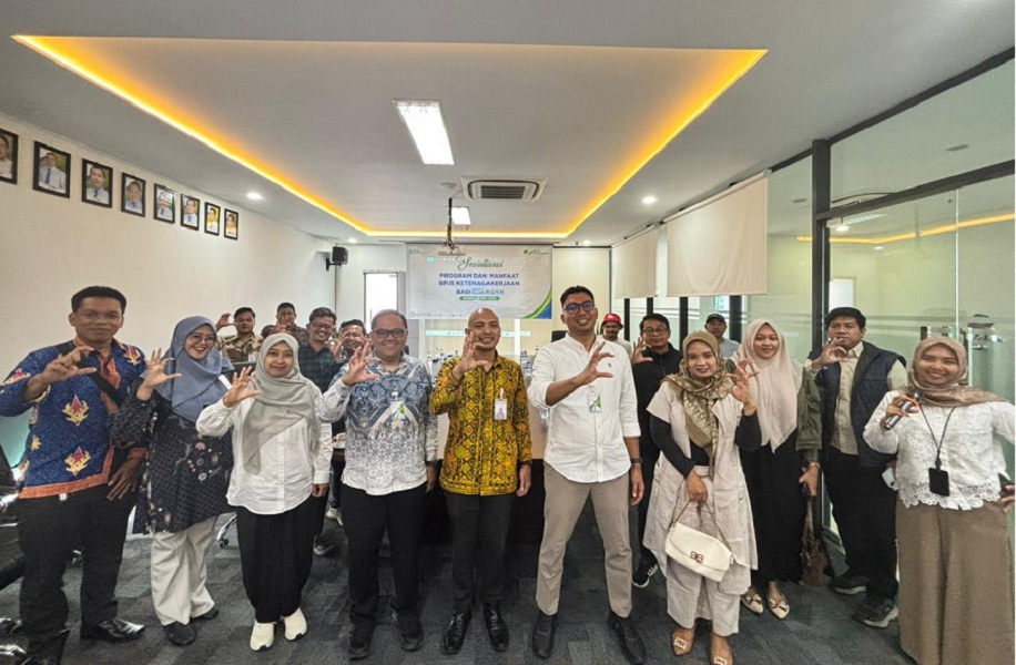 BPJS Ketenagakerjaan Muara Bungo Sosialisasikan Program dan Manfaat kepada Agen BSI