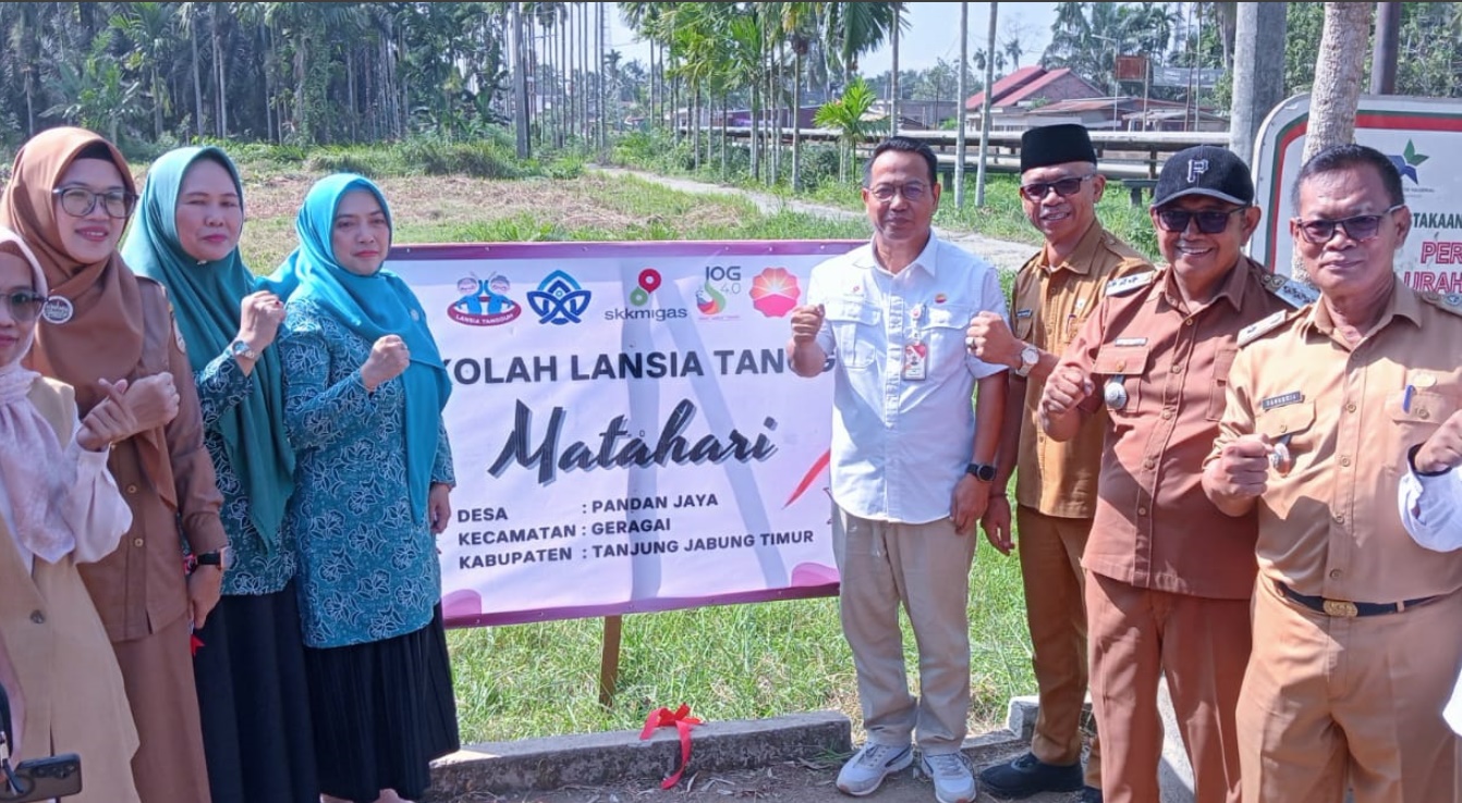 SKK Migas PetroChina Launching Selantang Matahari Pandan Jaya Geragai, Tanjab Timur