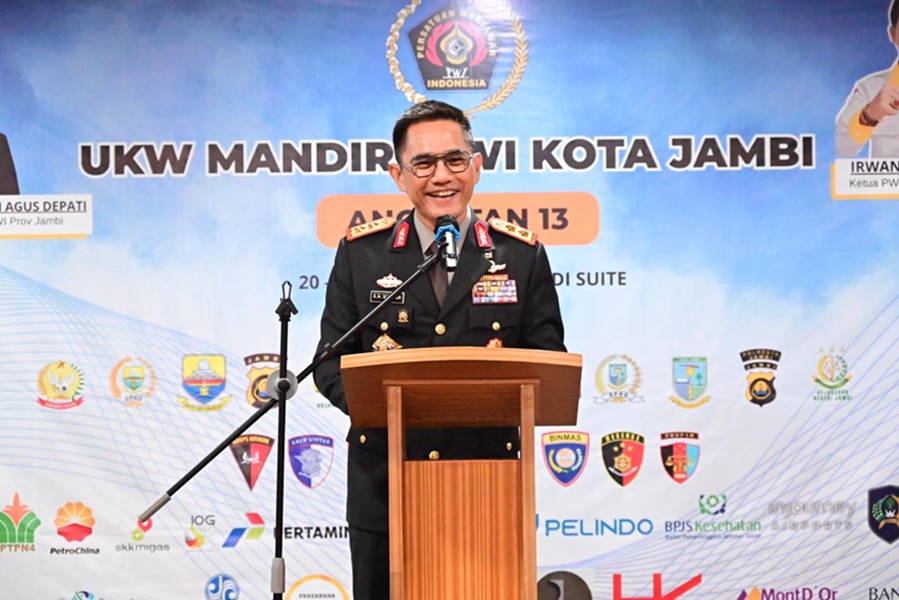 Kapolda Jambi: Wartawan Jangan Sekadar Cepat, Harus Pegang 3 Nilai Ini