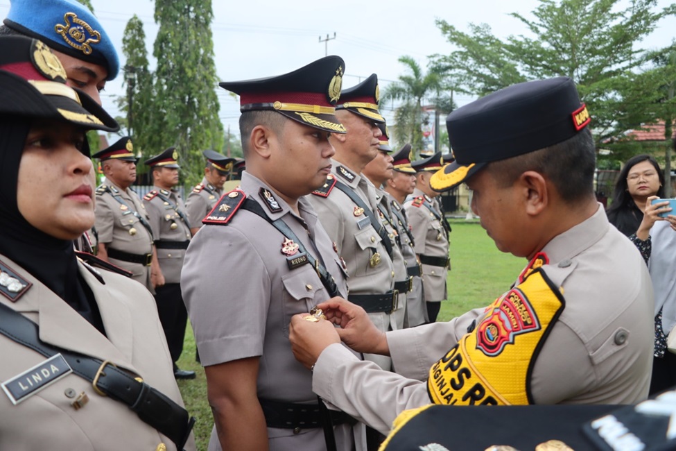 Polres Bungo Gelar Sertijab, Ini Nama-nama Personel yang Dapat Jabatan Baru